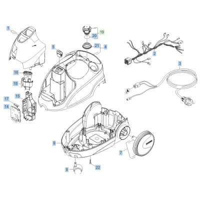 Запчастини для пароочисників Karcher Запчастини для пароочисників Karcher