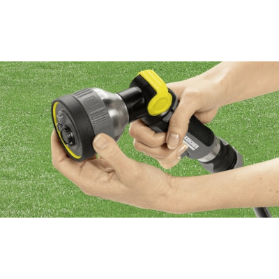 Багатофункціональний металевий пістолет Karcher для поливу Premium Багатофункціональний металевий пістолет Karcher для поливу Premium