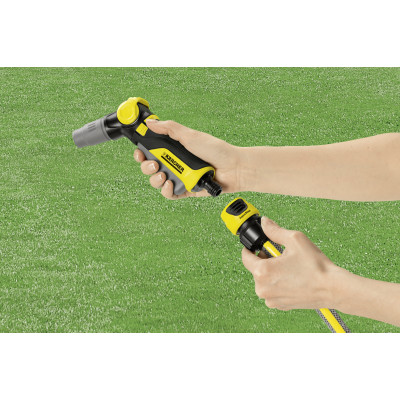 Універсальний конектор Karcher Plus 1/2-5/8-3/4 з аквастопом Універсальний конектор Karcher Plus 1/2-5/8-3/4 з аквастопом