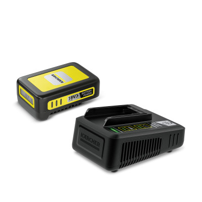 Швидкозарядний комплект Karcher 18 В 2,5 А Швидкозарядний комплект Karcher 18 В 2,5 А