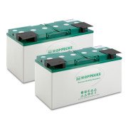 Karcher Battery kit AGM 2x 12V/115Ah, 24 V, 115 Ah, Простота обслуговування