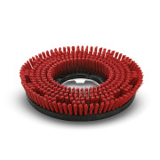 Karcher Disc brush red complete D41, середній, червоний, 406 мм