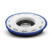 Щітка для шампуню, середньої м'якості, синій/білий, 430 мм